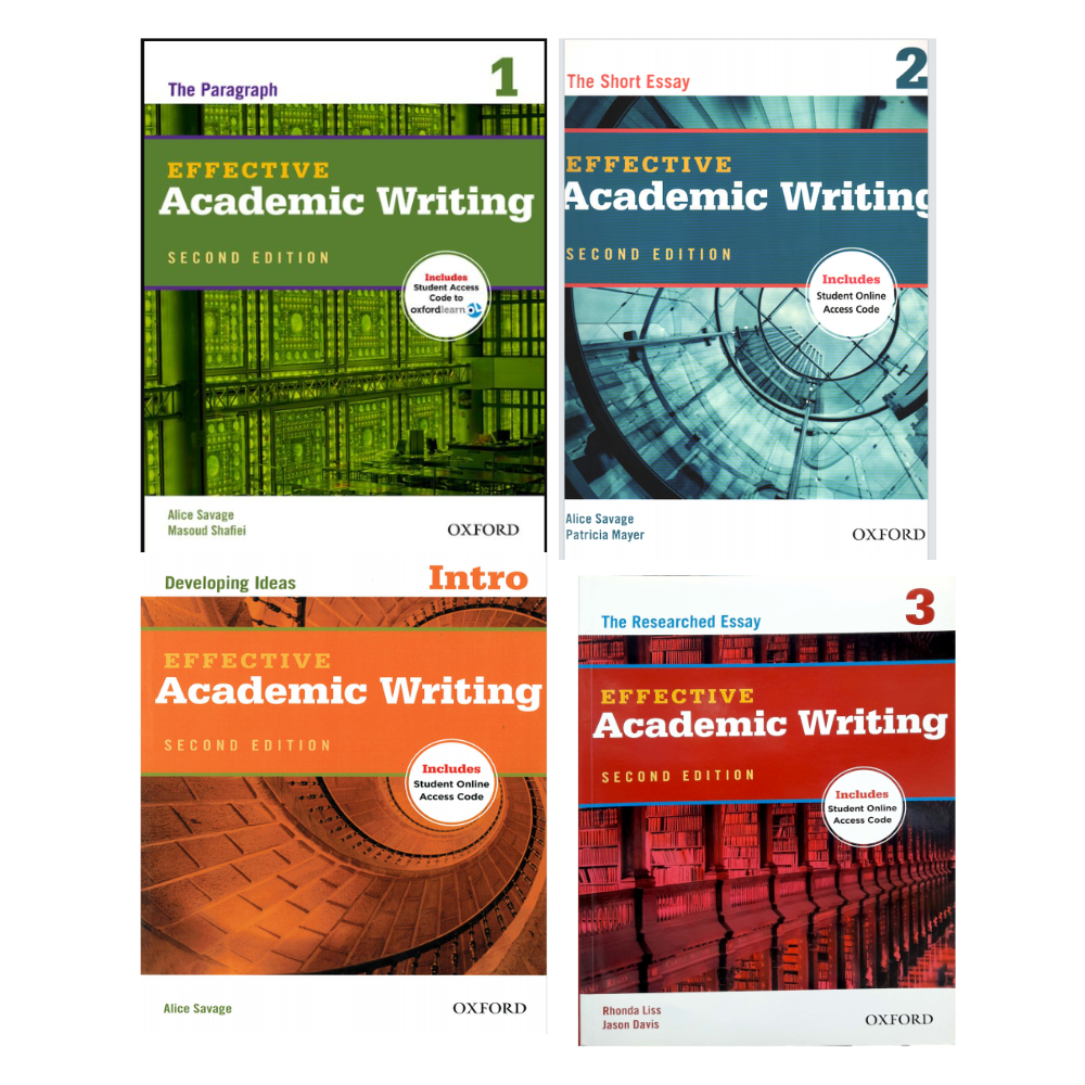 Sách - Effective Academic Writing, Second edition - Intro,1,2,3 - In laser đẹp nét