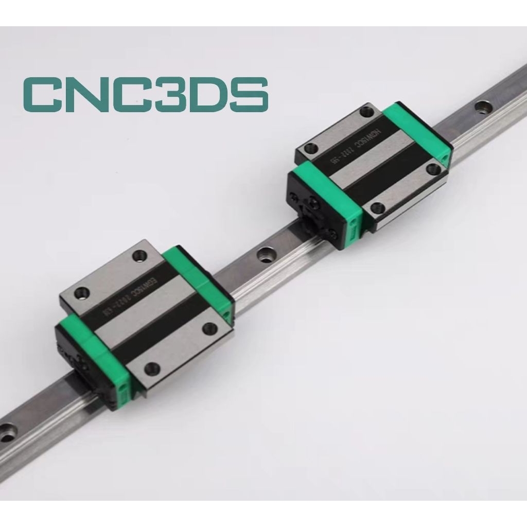 Bộ Ray Trượt Vuông HGR15 + Con trượt cánh HGW15CC tiêu chuẩn Hiwin