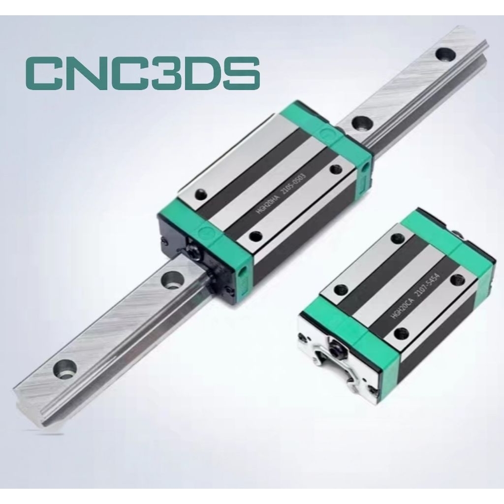 Bộ Thanh Ray Con Trượt  Vuông : HGH15CA và Thanh Trượt HGR15 Tiêu Chuẩn Hiwin