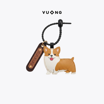 Móc khoá Vuông Shop Chó Corgi