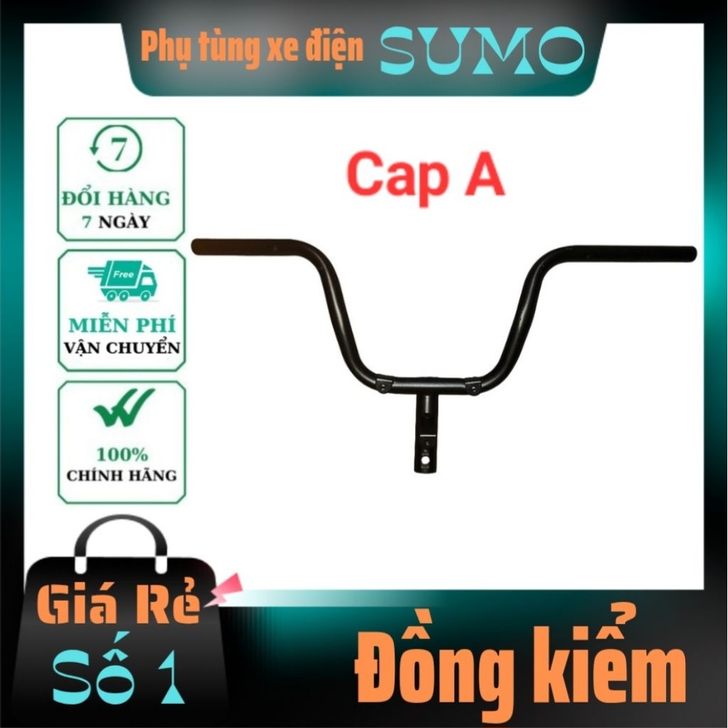 Ghi đông xe điện Pega, Cap A, 133, tay lái xe điện Cap A Pega, 133 hàng sơn tích điện cao cấp