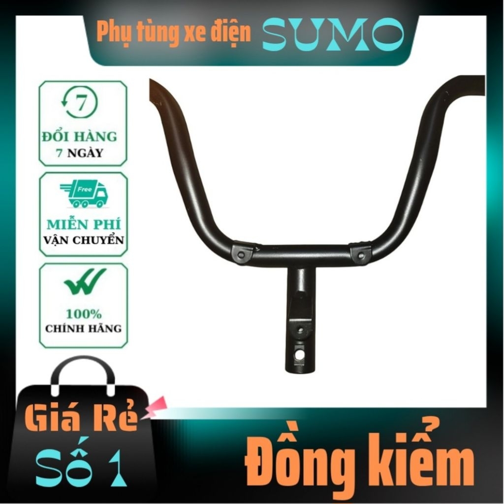 Ghi đông xe đạp điện cap A, Pega, Hk bike, Fuji, Nijia...hàng chuẩn chính hãng