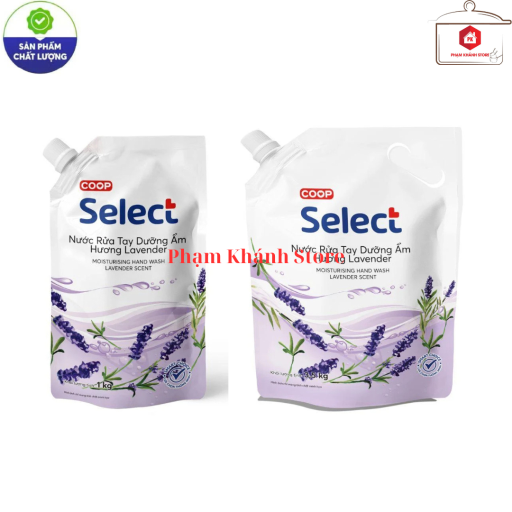 Nước Rửa Tay Hương Lavender Co.op Select