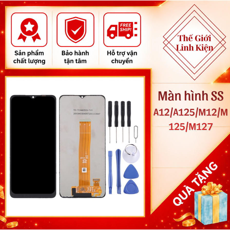 Màn Hình Samsung A02 / A12 ( Cáp A125/ M127) Màn hình thay thế samsung a12/ A02 / M12 / M02 Có bảo h