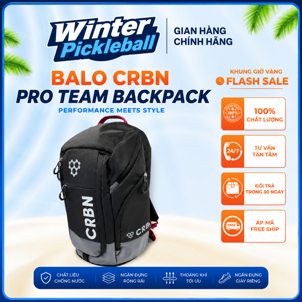Balo CRBN Pro Team Backpack Chính Hãng