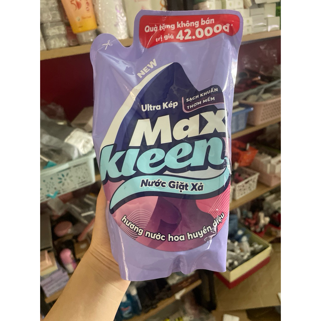 Nước giặt xả 600g hàng quà tặng của Max kleen