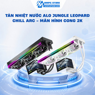 Tản nhiệt nước AlO Jungle Leopard Chill Arc - Màn hình cong 2K - BH 12 tháng