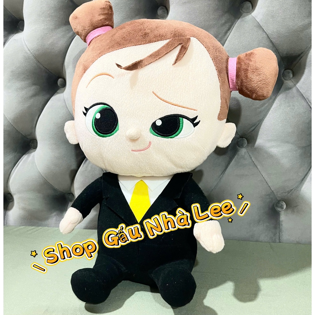 [ Nhật Bản ] [MS2768] Bé gấu bông Tina - The Boss Baby: Family Business, size 43cm, lông mềm mịn, hà