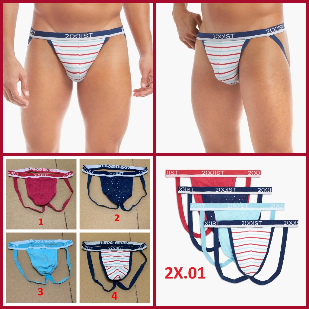2X.01 S,M,L> Quần lót nam Jockstrap 2XIST Jock strap