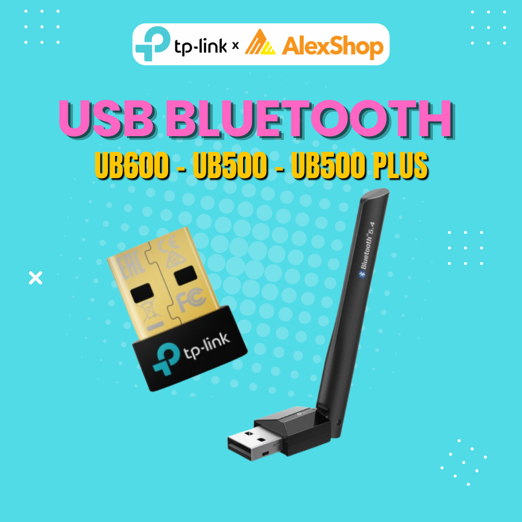 [2026] USB Bluetooth TP-Link UB600 / UB500 / UB500 Plus, Bluetooth 6.0 / 5.4 Dùng Cho PC hoặc Laptop