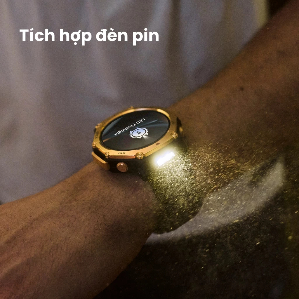 Đồng Hồ Amazfit T-Rex 3 Pro 48mm/44mm - Viền Titanium Cấp 5 Bản Đồ Offline GPS - Bảo Hành 12T | BigBuy360 - bigbuy360.vn