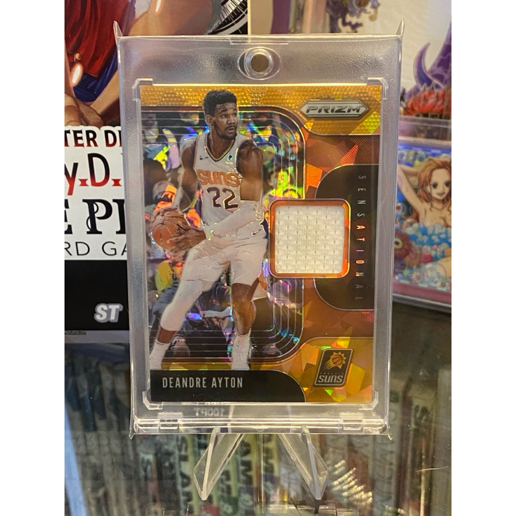 [1ST PICK 2018-CORE CHÍNH LAKERS] Thẻ Mảnh Áo Cầu Thủ Bóng Rổ AYTON Panini 2019 Orange Lava (Mảnh áo