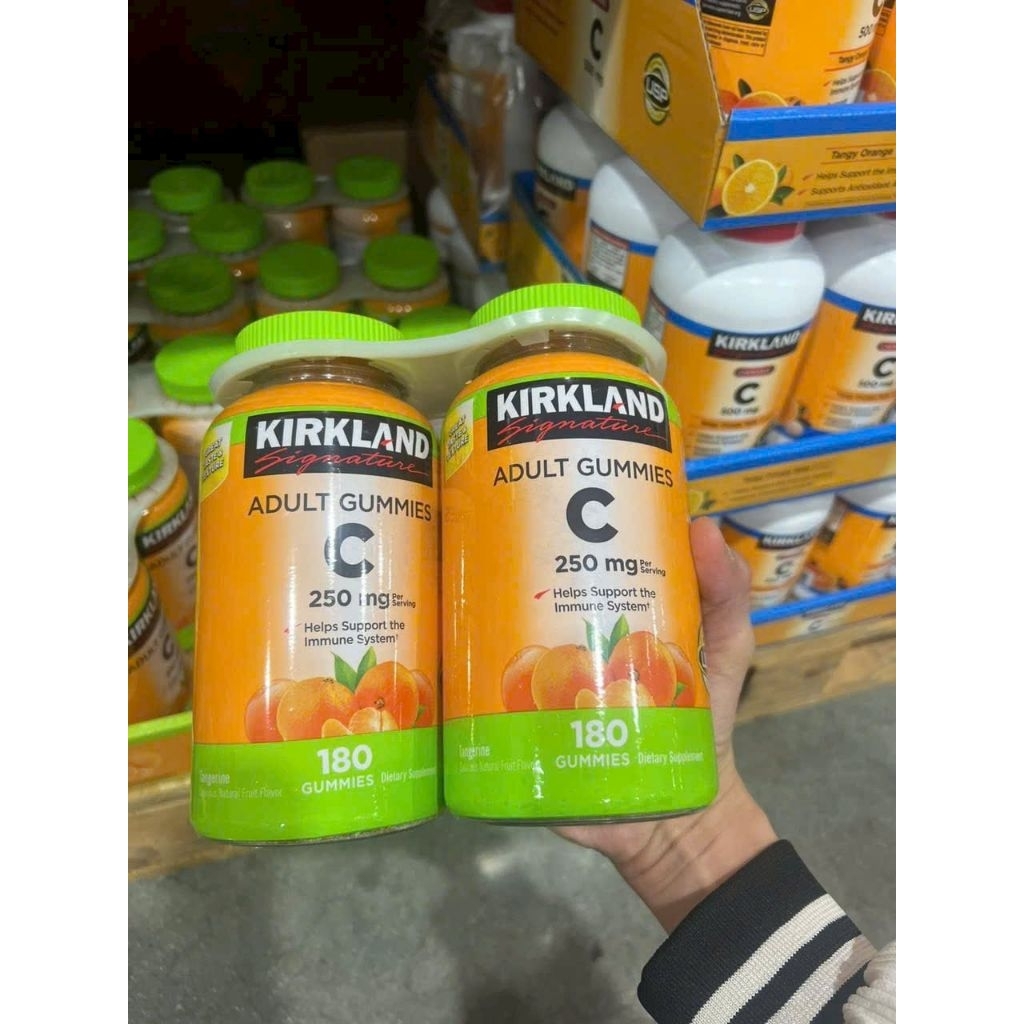 --- 🇱🇷GUMMIES VITAMIN C KIRKLAND USA 🇱🇷 180 viên x2