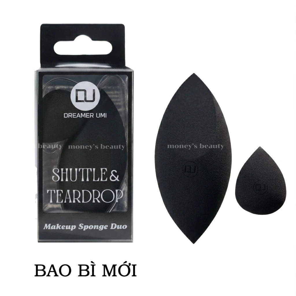 Bông Mút Trang Điểm makeup Tán Kem Nền DREAMER UMI SPONGE Shuttle