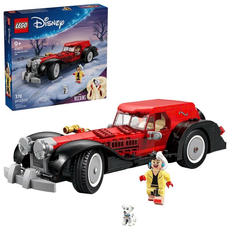 Lego 43277 Đồ Chơi Lắp Ráp Cruella De Vil's Car