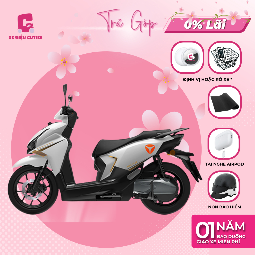 Xe máy điện YADEA VELAX H PLUS