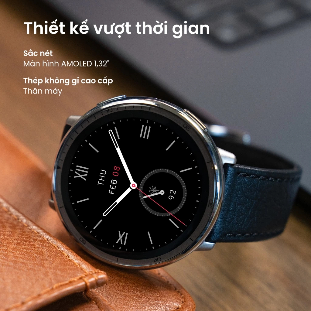 Đồng Hồ Thông Minh Amazfit Active 2 Round - BH 12 Tháng - Màn Hình AMOLED Theo Dõi Sức Khỏe | BigBuy360 - bigbuy360.vn