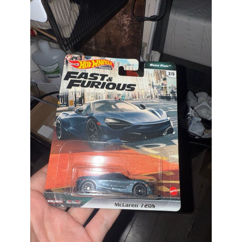 Hotwheels Premium McLaren 720S F&F/ mô hình ô tô