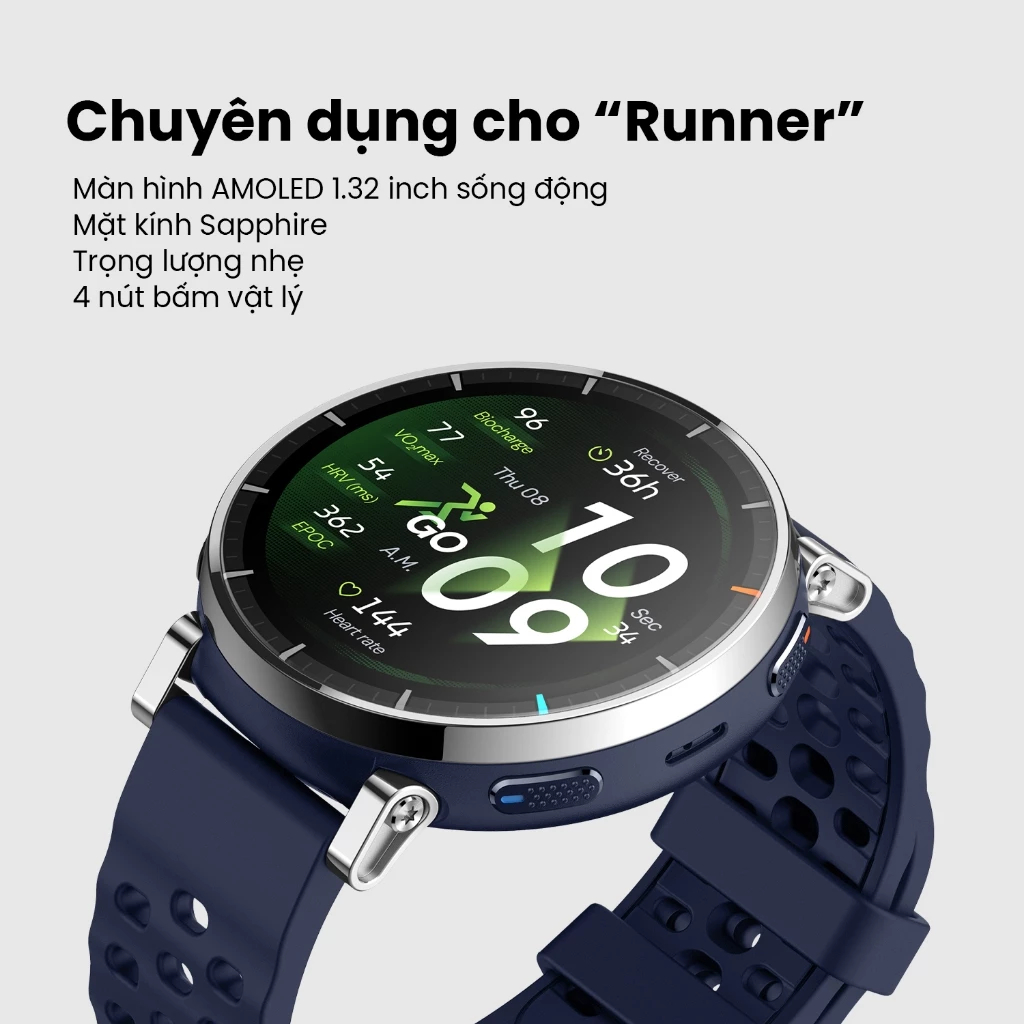 Đồng Hồ Thông Minh Amazfit Active 3 Premium - Bảo Hành 12 Tháng - Đồng Hồ Thể Thao Theo Dõi Sức Khỏe | BigBuy360 - bigbuy360.vn