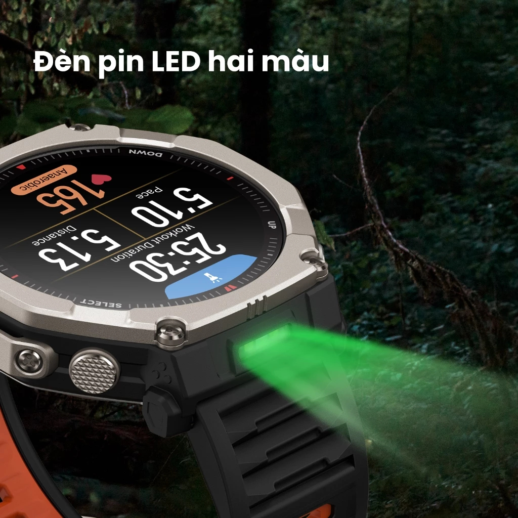 Đồng Hồ Thông Minh Amazfit T-Rex Ultra 2 Chuẩn Quân Đội - Bảo Hành 12 Tháng Lỗi 1 Đổi 1 15 Ngày | BigBuy360 - bigbuy360.vn