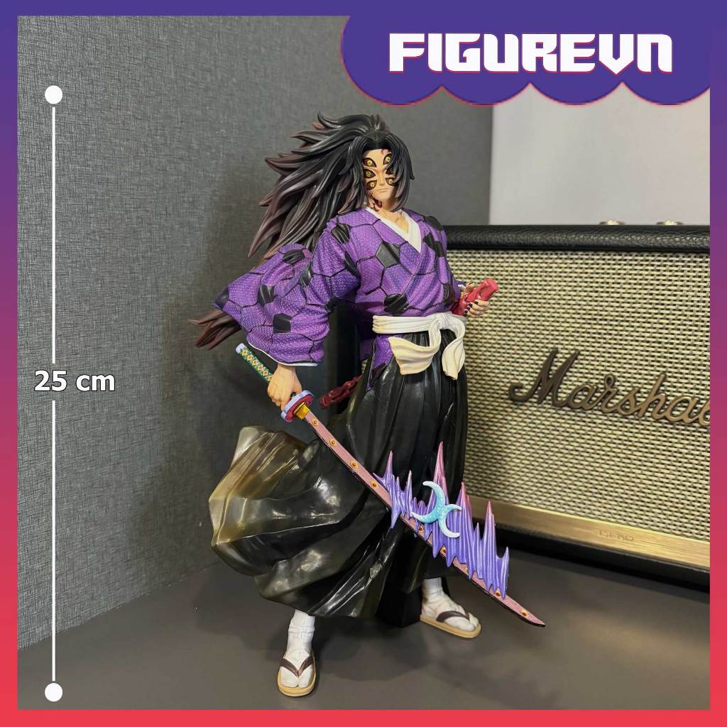 Mô hình Thượng Nhất Kokushibou cầm kiếm 25 cm - Kimetsu No Yaiba