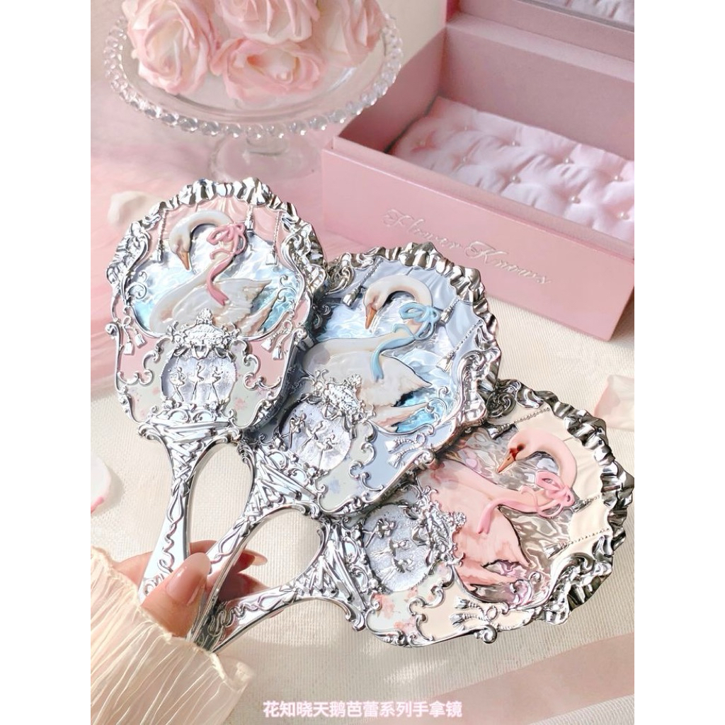Gương Swan Pallet Flower Knows