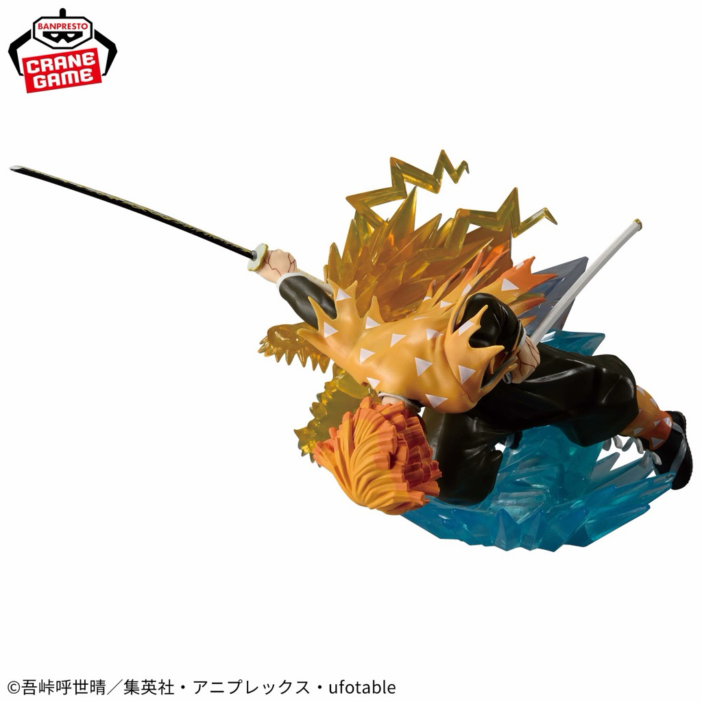 Mô hình Zenitsu Vibration Stars Figure - Kimetsu No Yaiba chính hãng Bandai