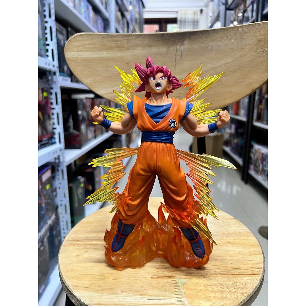 Mô hình Dragon Ball - Son Goku Super Saiyan God Dokkan Battle no box chính hãng Banpresto