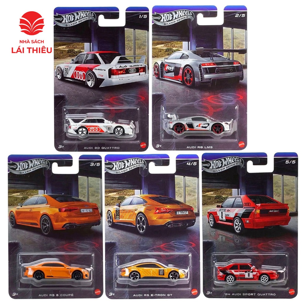 Xe Mô Hình Hot Wheels Silver Series Audi 84 Audi Sport Quattro