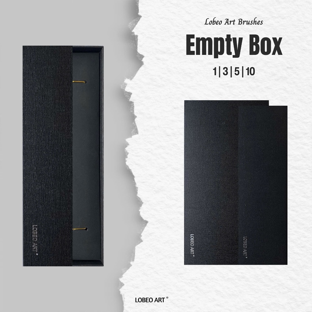 [LOBEO] Hộp cọ Lobeo Art rỗng