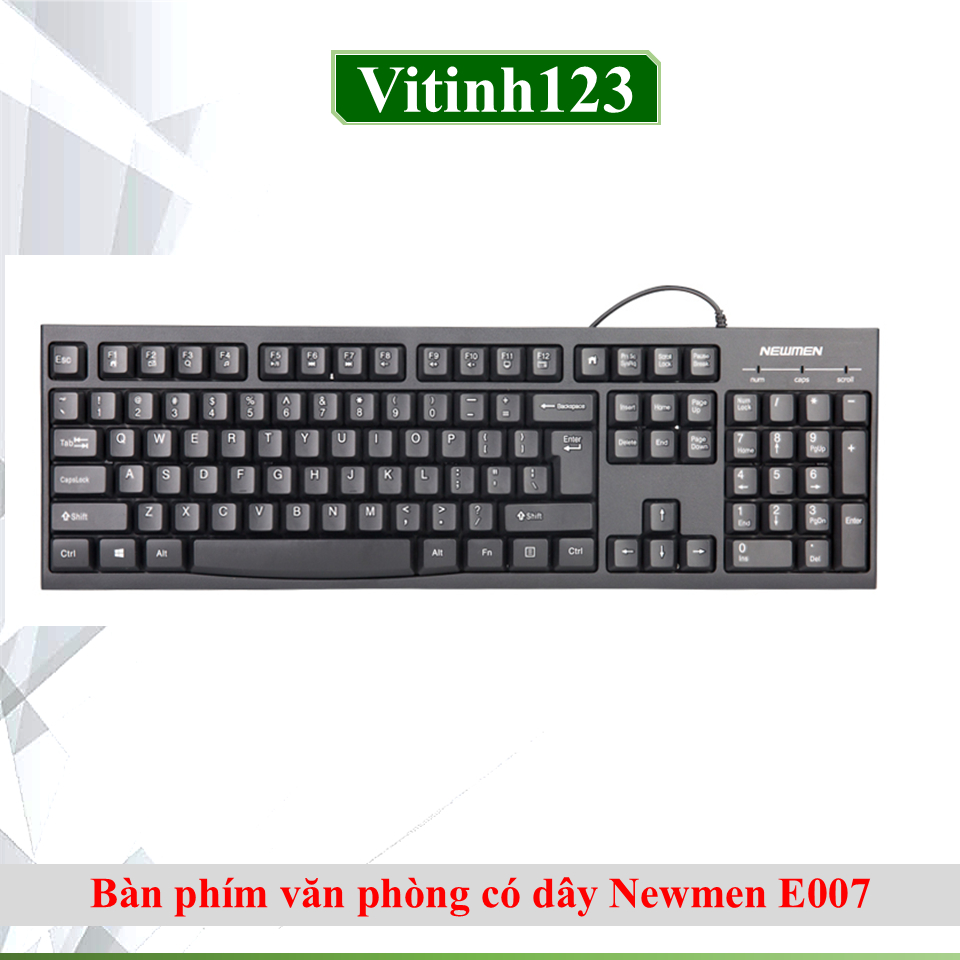 Bàn phím có dây Newmen E400- AMG, E007