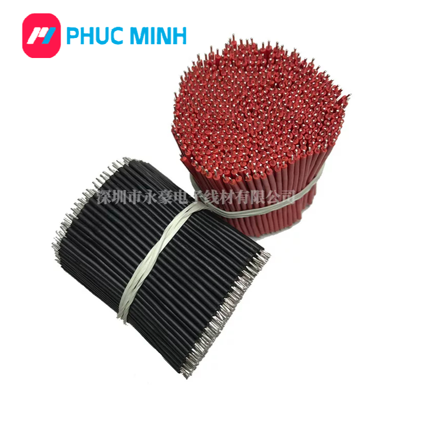 DÂY ĐIỆN AWG18 DÂY ĐÔI, DÂY AWG24 NHÚNG THIẾC 2 ĐẦU – DÂY ĐỒNG MỀM CHUYÊN DIY ĐIỆN TỬ