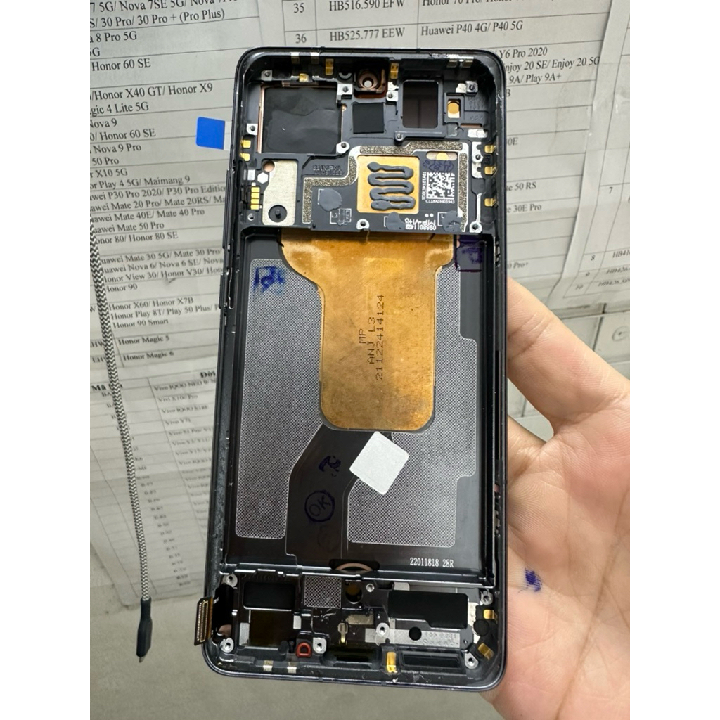Màn hình Xiaomi Mi 12 / Mi 12x / Mi 12s 4G liền khung