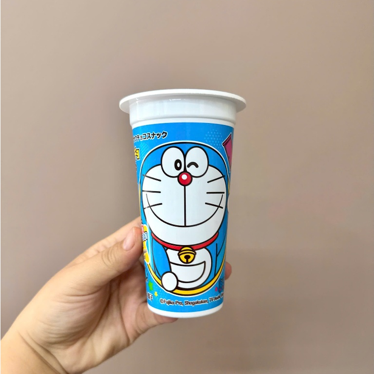 Snack socola vị capuchino lotte doraemon Nhật Bản