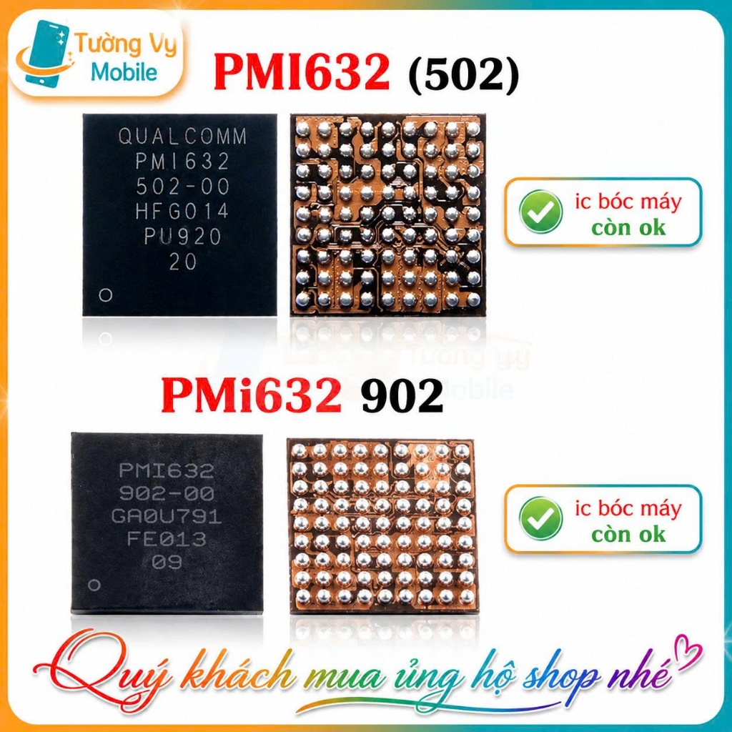 ic nguồn PMi632,ic cũ bóc máy