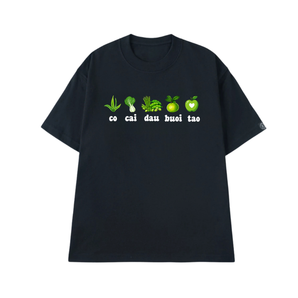 Áo Thun Meme "Co cai dau buoi tao" Cotton 100% 250G Form Oversize Unisex Nam Nữ - ChấtWear Studio