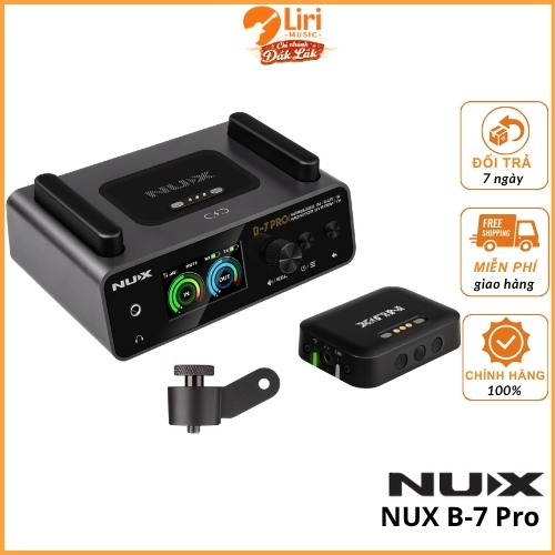 Bộ Thu Phát Tín Hiệu In-Ear Monitor Không Dây Nux B-7 Pro - Liri Music