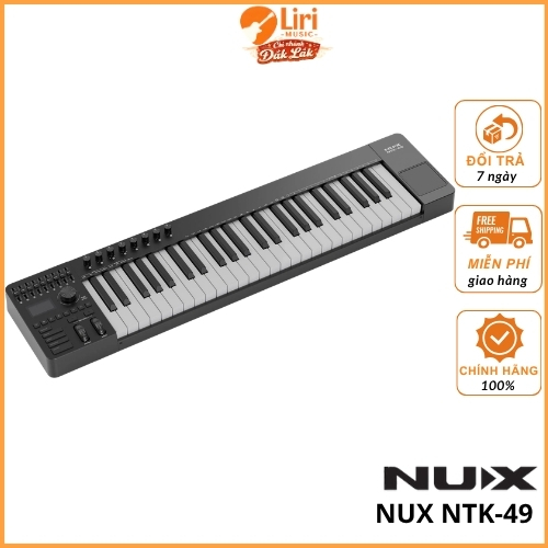 MIDI Keyboard NUX NTK-49 - Liri Music