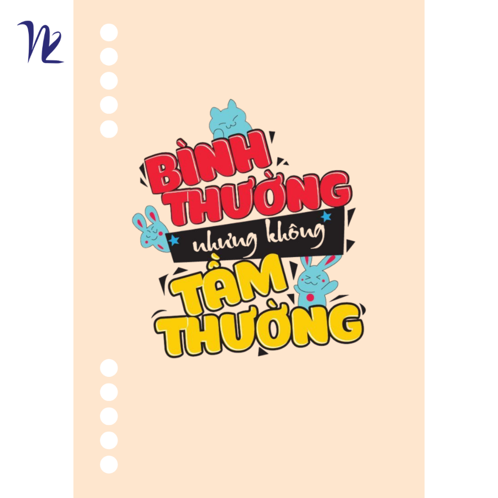 Bìa rời thay thế A5 Sổ Tay Nét Việt – Nét Đơn - Giấy Ivory 300gsm - BD004