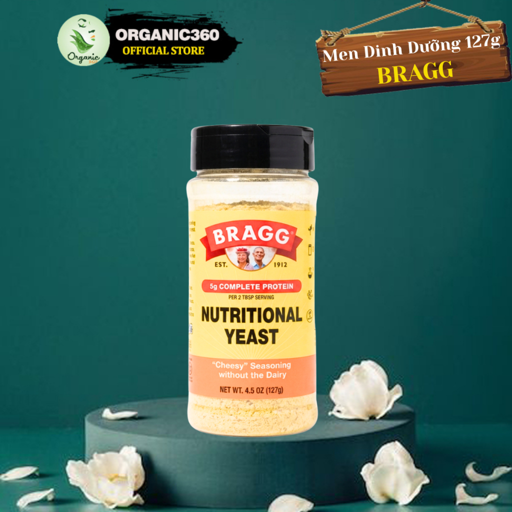 Men Dinh Dưỡng Cao Cấp Nutritional Yeast 127g BRAGG