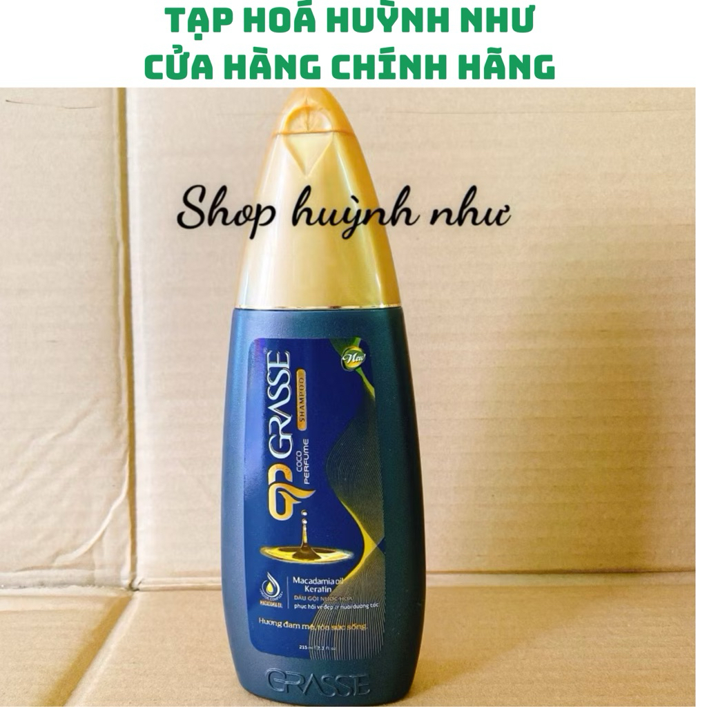 [CHÍNH HÃNG]<chai 215ml>Dầu gội Grasse hương nước hoa 215ml