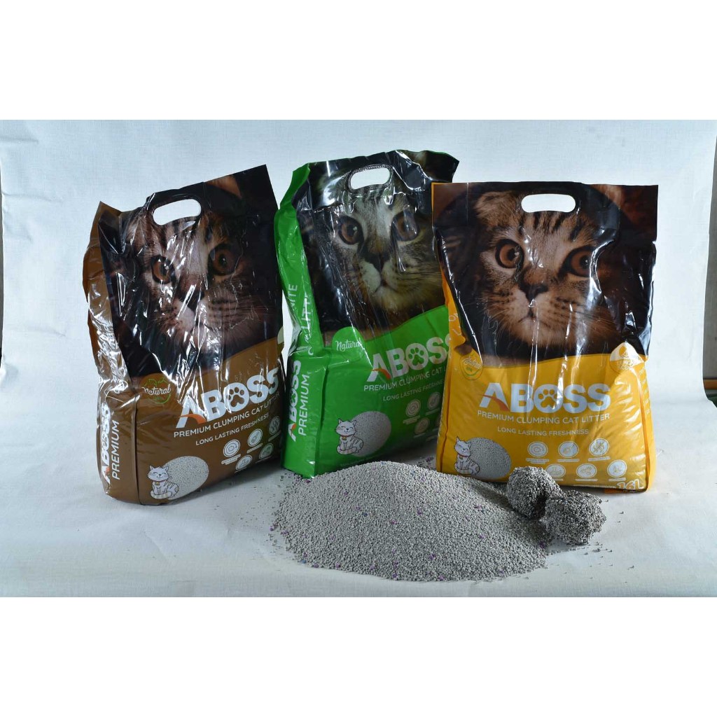 Aboss Cát vệ sinh cho mèo bao 18Lbs/8KG (16L)