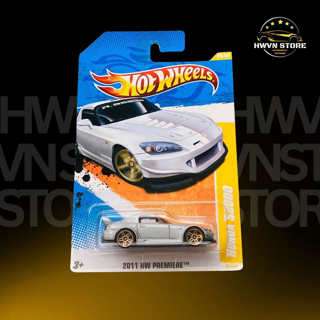 Miniverse - Xe mô hình Hotwheels 2011 Honda S2000 màu xám