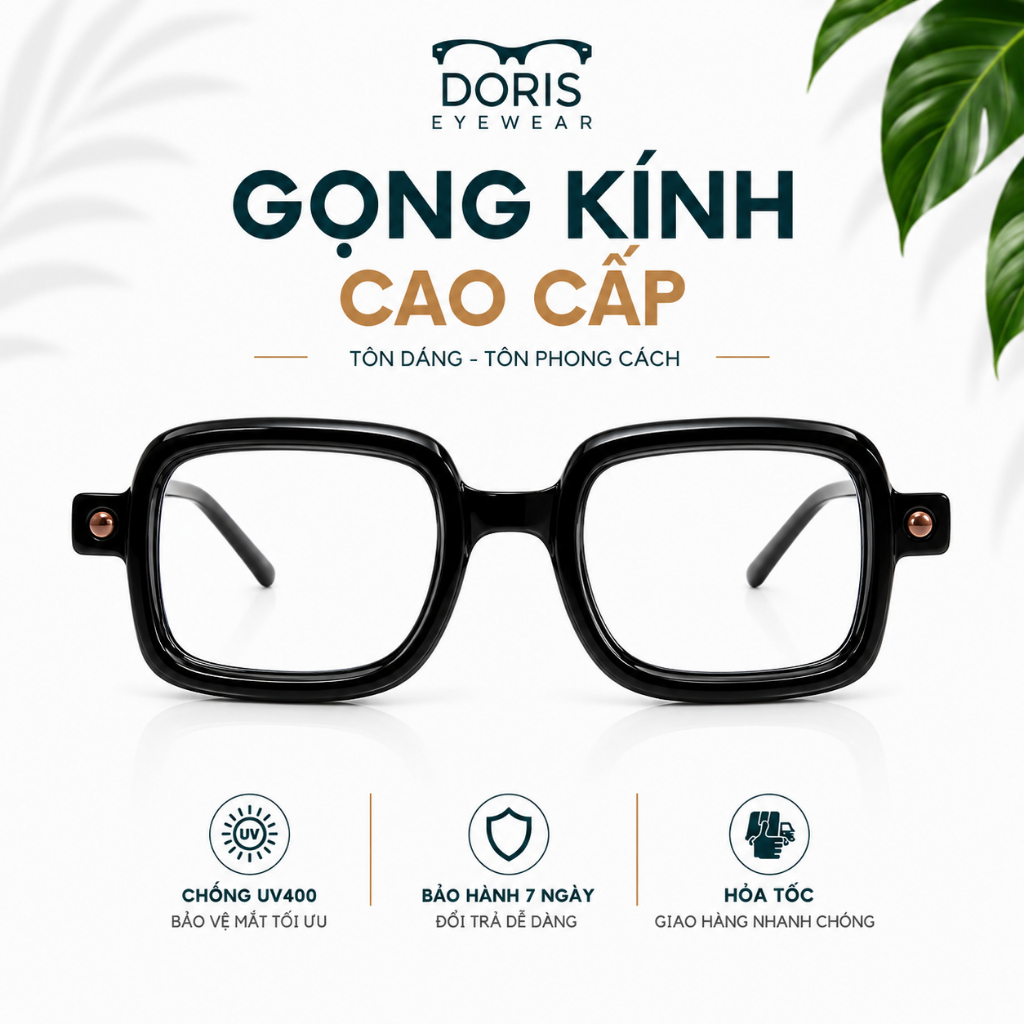 Kính Mát Nam Nữ Kuboraum P2 – Mắt Kính Thời Trang Chống Tia UV400 Phong Cách Hàn Quốc Trẻ Trung Dori