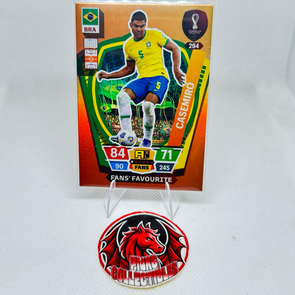 [RARE] Thẻ cầu thủ FANS Panini World Cup 2022 (Tặng thẻ ngẫu nhiên + sleeves)