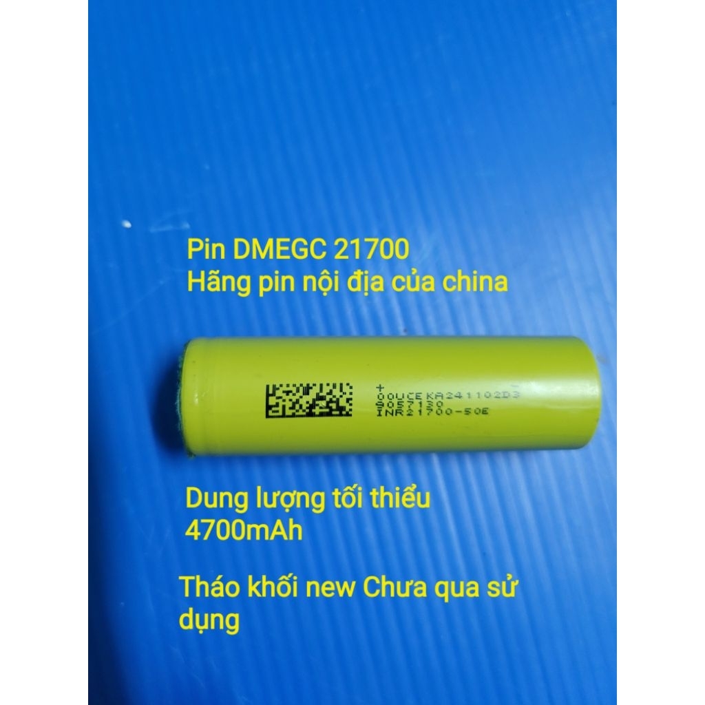 Pin 21700 5000mAh tháo khối new