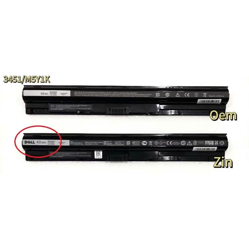 Pin laptop Dell mã M5Y1K - Zin