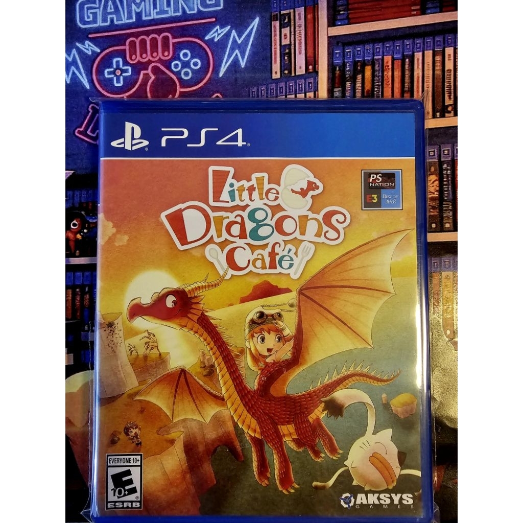 Đĩa Game PS4 : Little Dragons Cafe
