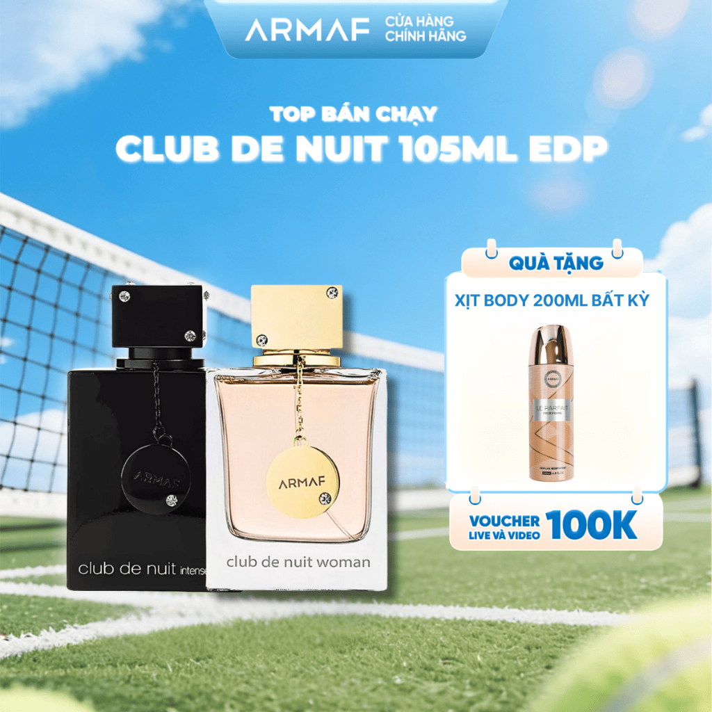 Nước Hoa Nam Nữ ARMAF Club De Nuit Full Size 105ML