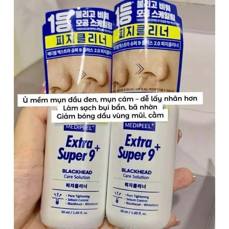 [Đủ bill] Ủ mụn đầu đen Medipeel Extra 50ML